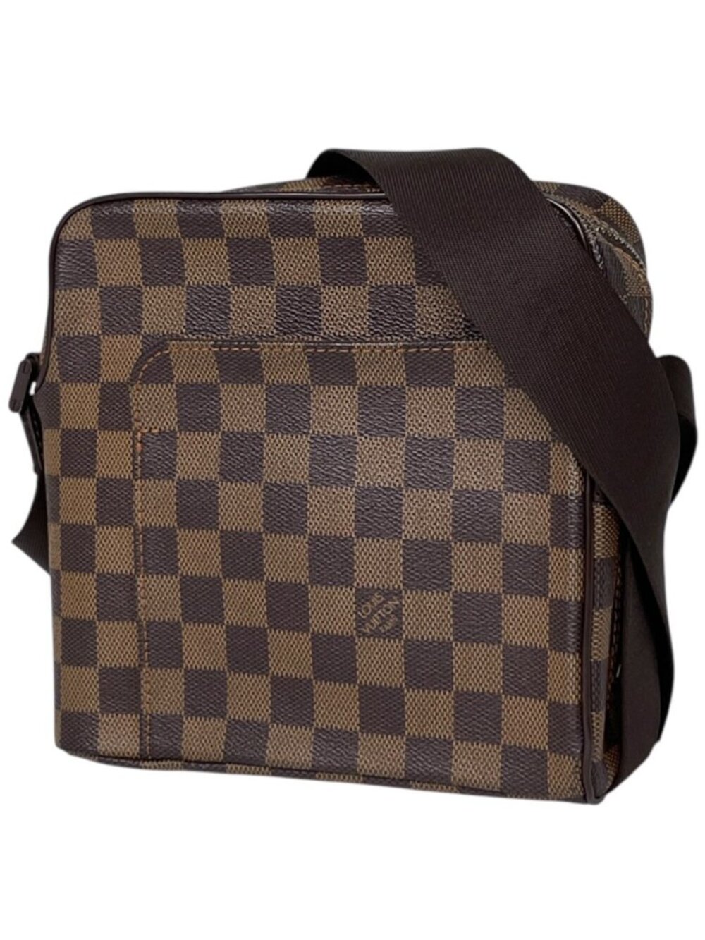 Louis Vuitton Olaf PM Shoulder Bag Damier Brown